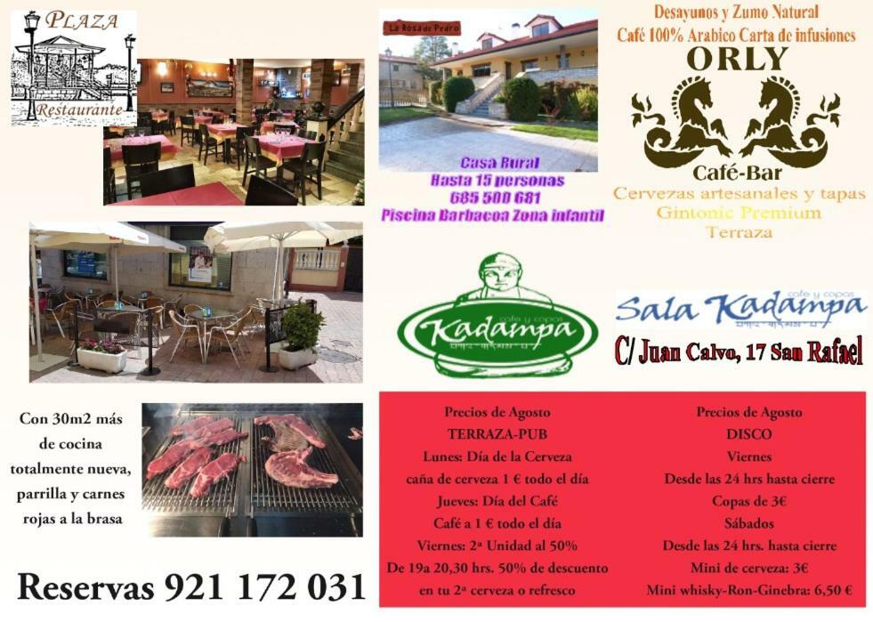 Hostal Plaza El Espinar Luaran gambar